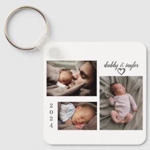 Meeting New Daddy Key Ring