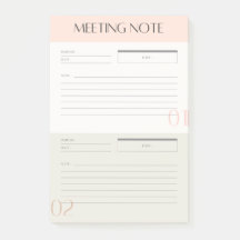 Meeting notes makes business easier