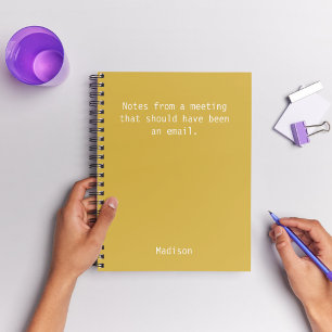 Meeting Notes Notebook