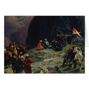 Meeting of Gen.Kluke von Klugenau & Imam