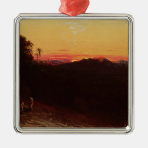 Meeting of Jacob and Esau Metal Tree Decoration