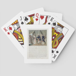 Meeting of Pierre Andre de Suffren de Saint Tropez Playing Cards