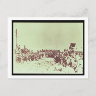Meeting of the Union Pacific and the Central Pacif Postcard