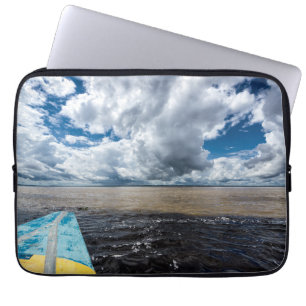 Meeting Of Waters In Peru Laptop Sleeve