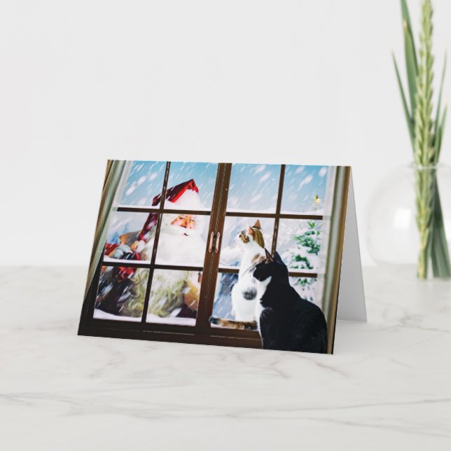 Meeting Santa Card (Front)