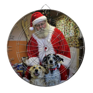 Meeting Santa Dartboard