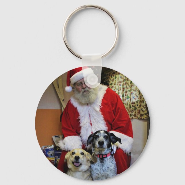 Meeting Santa Key Ring (Front)