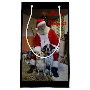 Meeting Santa Small Gift Bag
