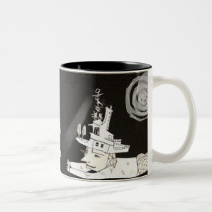 meeting...somewhere Two-Tone coffee mug