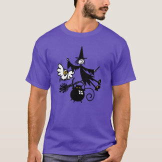 Meg Mog Halloween Childrens Book retro T-Shirt