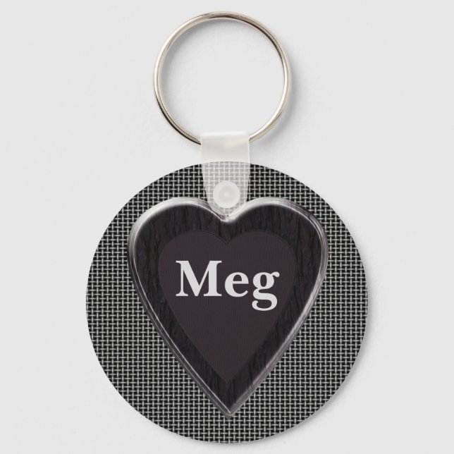 Meg Stole My Heart Keychain (Front)