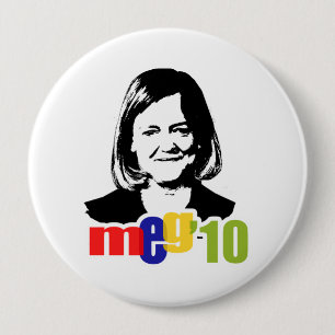 Meg Whitman for Governor 2010 10 Cm Round Badge