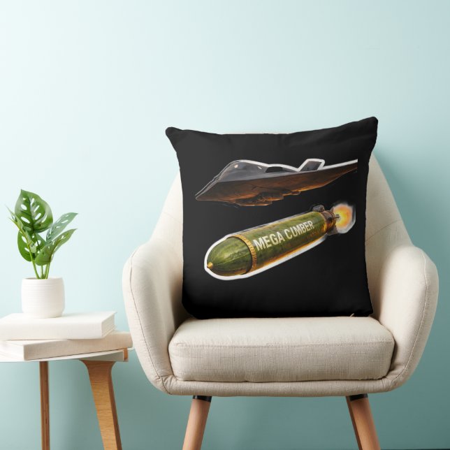 Mega cumber throw pillow (Chair)