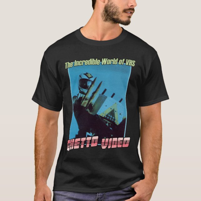 Mega Force Ghetto Mens Black T Shirt (Front)