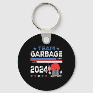 Mega Garbage Proud Trump Supporter 1 Key Ring