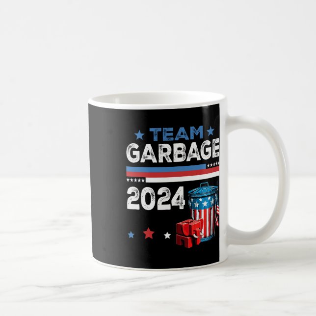 Mega Garbage Proud Trump Supporter 2  Coffee Mug (Right)