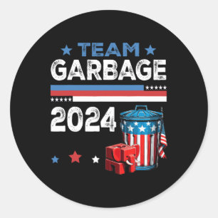 Mega Garge Proud Trump Supporter 2 Classic Round Sticker