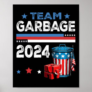 Mega Garge Proud Trump Supporter  Poster