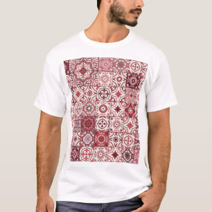 Mega Gorgeous Moroccan Patchwork Pattern T-Shirt