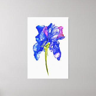 Mega Iris Canvas Print