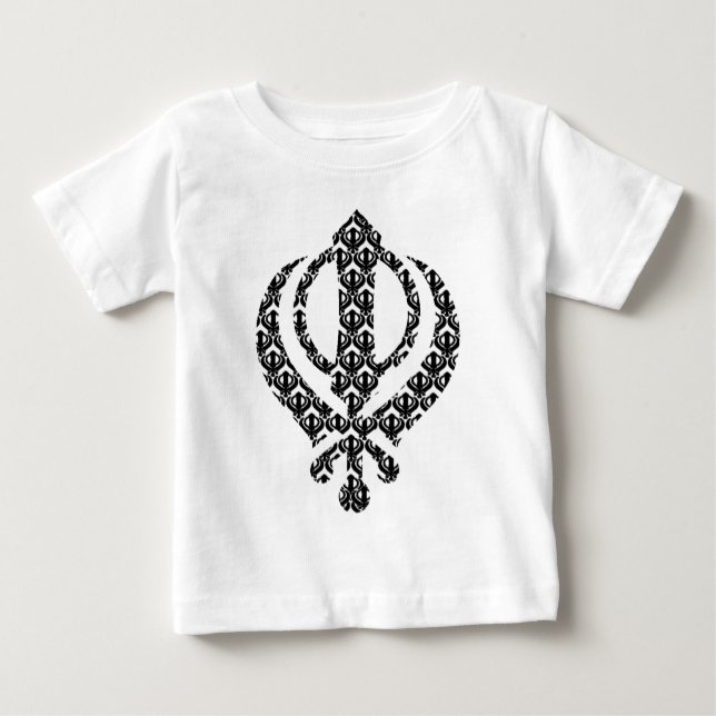 Mega Khanda Baby T-Shirt (Front)