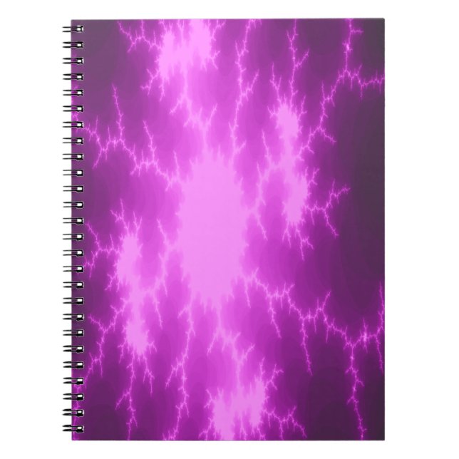 Mega Lightning Fractal Notebook (Front)