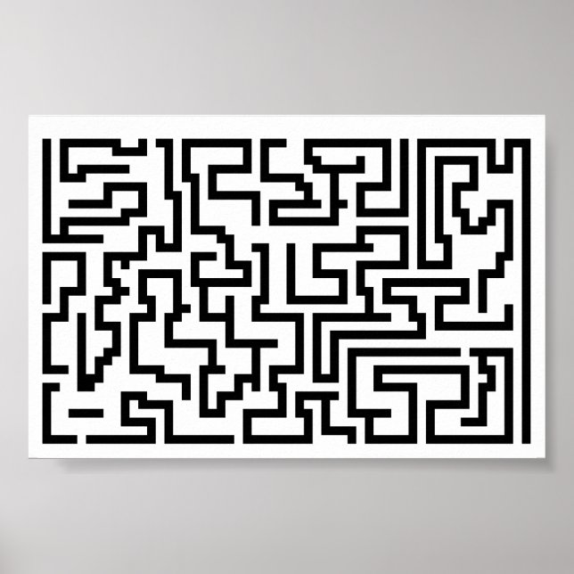 Mega Maze Poster (Front)