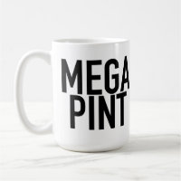 MEGA PINT Mug Drinking Glass Cup Coffee Wine Beer