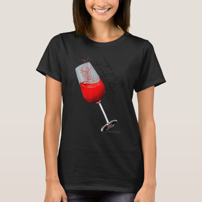 Mega Pint Of Wine  Hearsay Graphic T-Shirt (Front)