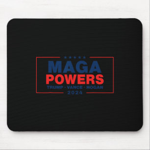 Mega Powers Trump Vance Hogan Mouse Pad
