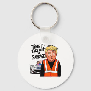 Mega Trump Garge Truck Time To Take Out The Garge  Key Ring