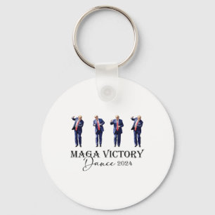 Mega Victory Dance Trump 2024 47th President  Key Ring