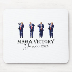 Mega Victory Dance Trump 2024 47th President  Mouse Pad