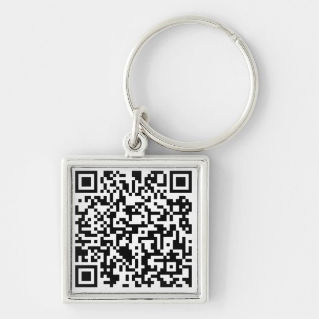 Megacoin Premium Square Keychain (Front)