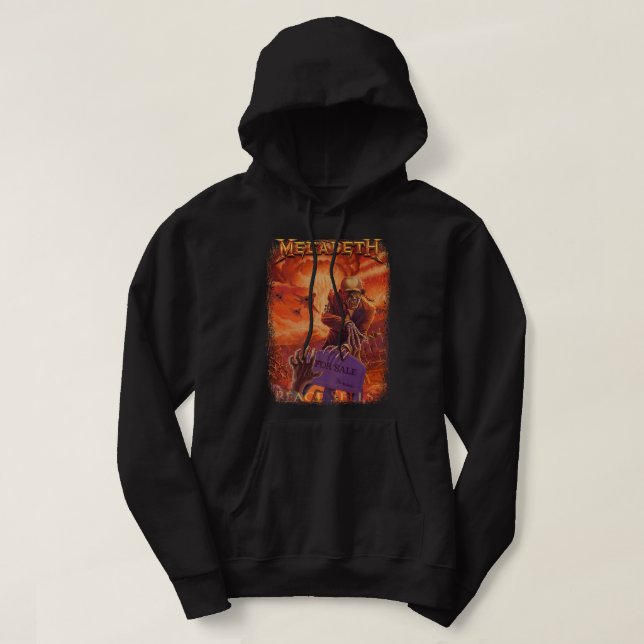 Megadeth – Skeleton Realtor Premium  Hoodie (Design Front)
