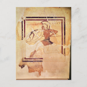 Megakles the Fair, 500 BC Postcard