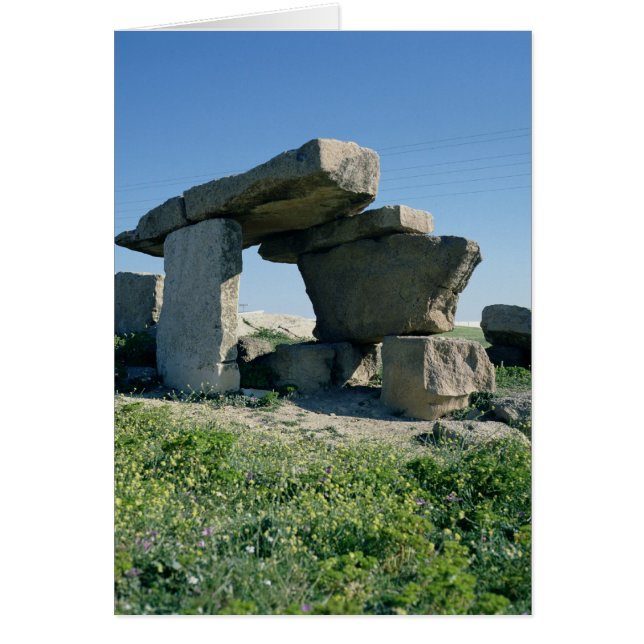 Megalith, prehistoric (Front)