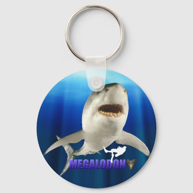 Megalodon Keychain (Front)