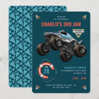 Megalodon Monster Jam Shark Birthday Bash