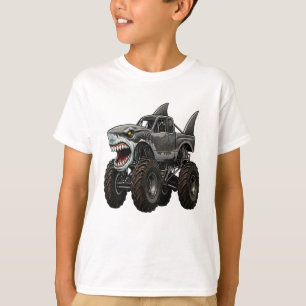Megalodon Monster Truck  T-Shirt