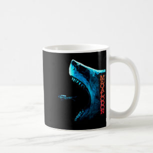 Megalodon Primeval Shark Dorsal Fin Teeth Ocean Pr Coffee Mug