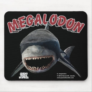 Megalodon Shark Mouse Pad