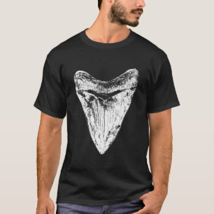 Megalodon Tooth Shark Meg Sharks Fossil Th T-Shirt