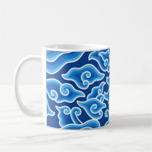Megamendung batik pattern megamendung coffee mug