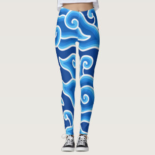 Megamendung-Batik-Pattern- Zazzle_Growshop. Leggings