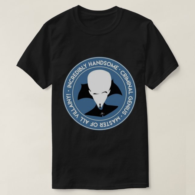 Megamind  megamind Criminal   T-Shirt (Design Front)