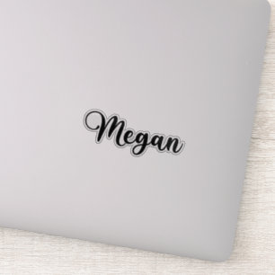 Megan Name - Handwritten Calligraphy