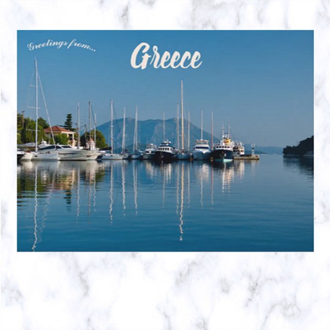 Meganisi Greece Postcard (Creator Uploaded)
