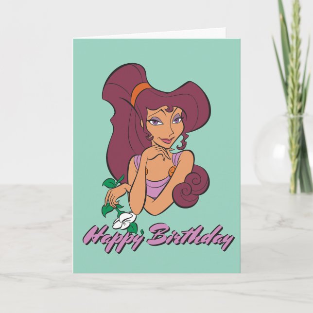 Megara Goddess at Heart Card (Front)