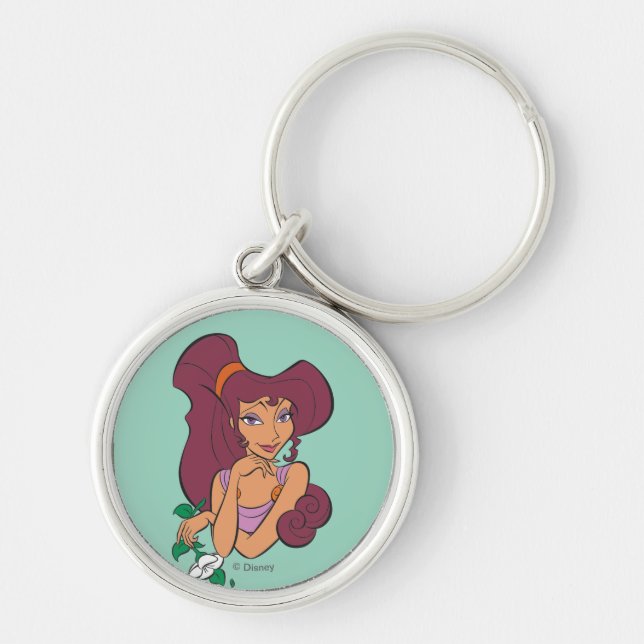 Megara Goddess at Heart Keychain (Front)
